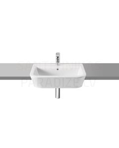 Washbasin The Gap, 560x400 mm, partly surface, white