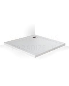 Roltechnik dušas paliktnis FLAT STONE  80x80 (balts)