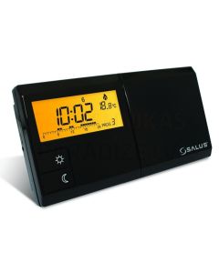 SALUS programmējams termostats 091FL PB melns