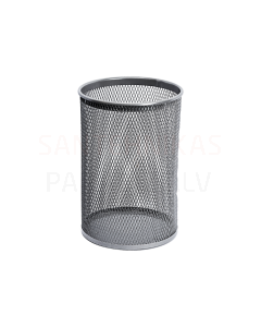 SANELA Round waste bin, grey, 13 L