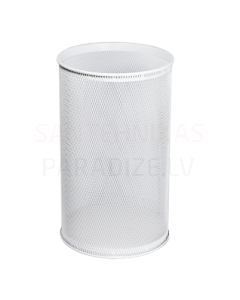 SANELA Round waste bin, white, 21 L