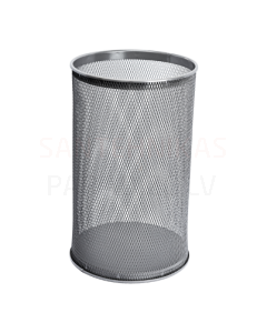 SANELA Round waste bin, grey, 32 L