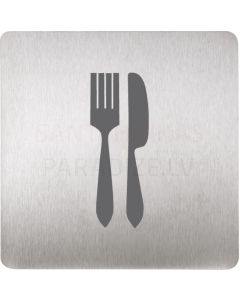 SANELA nameplate - fork and knife