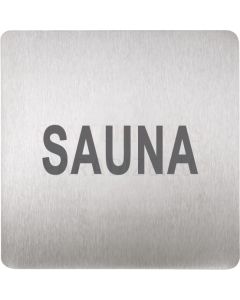 SANELA nameplate - sauna