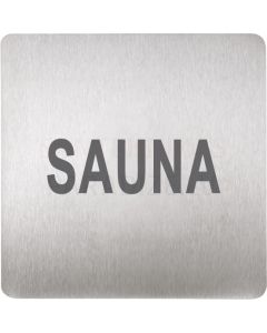 SANELA plāksnīte – sauna