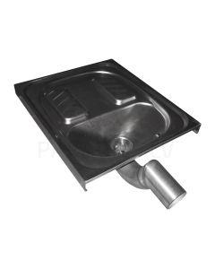 SANELA stainless steel squatting pan