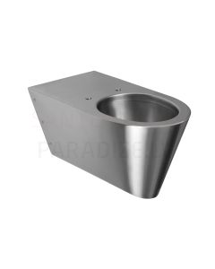 SANELA stainless steel hanging toilet for invalids