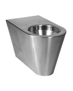 SANELA anti-vandal stainless sleel floor toilet