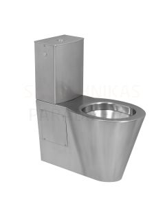 SANELA stainless steel toilet with cistern