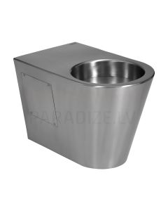 SANELA stainless sleel floor toilet, outflow to the floor, without seat