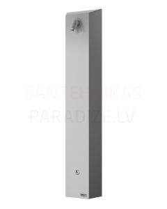 SANELA stainless steel shower panel with Piezo button SLSN 01PB 6V