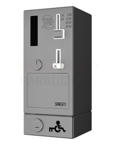 SANELA monētu un žetonu automāts durvju atvēršanai ar GSM moduli SLZA 40GV