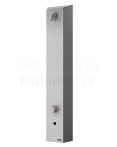 SANELA stainless steel automatic shower panel SLSN 02ETB 6V with thermostatic mixer