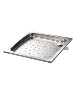 SANELA stainless steel shower tray SLSN 07  800x800