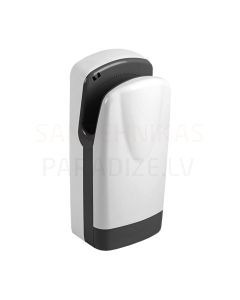 SANELA automatic wall-mounted hand dryer, plastic white housing