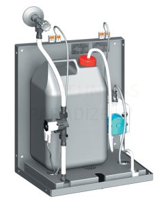 SANELA смеситель для однотрубной системы подачи воды с дозатором мыла за зеркалo SLZN 84F