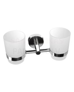 SANELA double glass with stainless steel holder SLZD 15