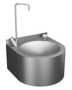 SANELA automatic stainless steel drinking fountain SLUN 62ESB