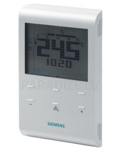 Siemens kambario termostatas su laikmačiu ir ekranu RDE100.1DHW