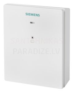 Siemens bezvadu viena zona uztvērējs RCR114.1 darbojas ar termostatu RDS110.R