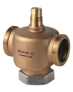 Siemens 2-ceļu sēžas vārsts ārēja vītne PN16 DN25 kvs-10.00