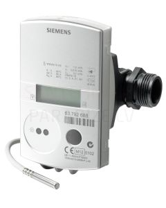 Siemens ultrasonic heat meter WSM525-BE 2.5m³/h Ø5.2x45mm G1 battery life 11 years, M-bus