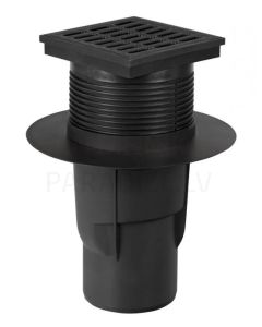 HACO Rainwater drain KVS DN 110 C black