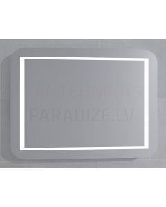 Stikla Serviss spogulis OKSANA ar LED apgaismojumu 800x1200