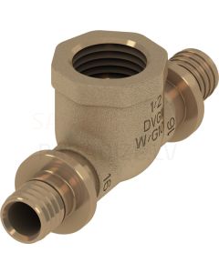 TECEflex 16 x 1/2" iv x 16 trejgabals ar iekšējo vītni bronza
