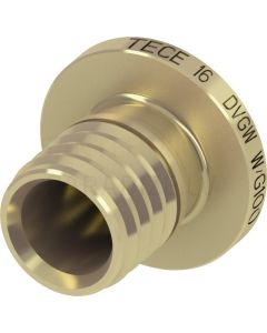 TECEflex 20 end plug brass