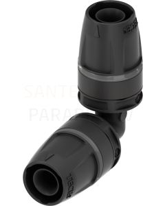 TECElogo 16 x 16 PPSU cauruļu savienojuma līkums 90° 
