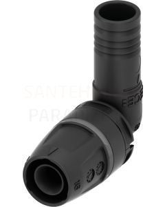 TECElogo 16 x 16 PPSU cauruļu savienojuma līkums 90° ar vītni 