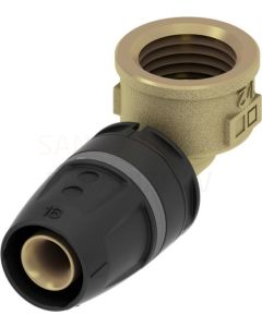 TECElogo 16 x 1/2" iv līkums ar iekšējo vītni 90° bronza