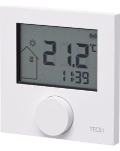 TECEfloor elektroniskais bezvadu telpas termostats ar displeju RTF-D ar sensoru 