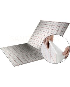 TECEfloor izolācijas plāksne 10 plus siltajām grīdām standarta 1.60 x 1.20 m (1.92 m²) 10mm eur/m