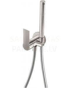 TRES LOFT Concealed single lever faucet with bidet shower, Steel