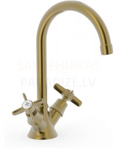 TRES CLASIC RETRO Sink faucet, Antique brass, cooper matt