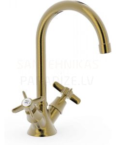 TRES CLASIC RETRO Sink faucet, Antique brass, cooper