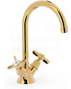 TRES CLASIC RETRO Sink faucet, gold