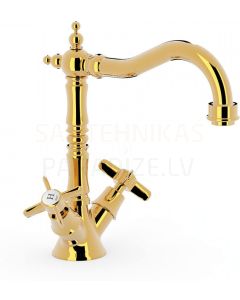 TRES CLASIC RETRO Sink faucet, gold