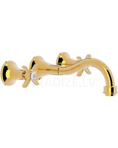 TRES CLASIC RETRO built-in sink faucet, gold