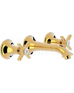 TRES CLASIC RETRO built-in sink faucet, gold