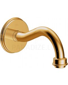 TRES CLASIC RETRO Wall spout, gold