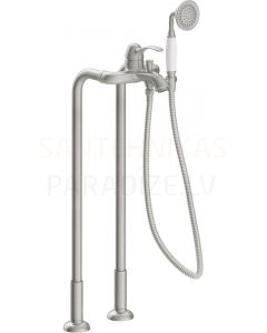 TRES CLASIC RETRO Single-lever bath faucet, Steel