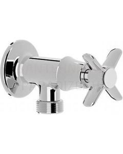 TRES CLASIC RETRO Washing machine connection tap, Chromium