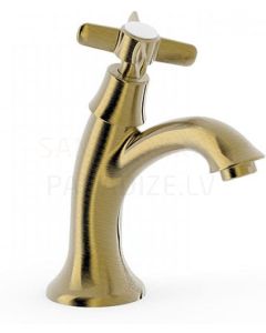 TRES CLASIC RETRO Washbasin faucet for one water, Antique brass, cooper