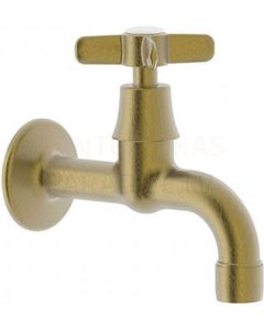 TRES CLASIC RETRO Wall faucet, Antique brass, cooper matt