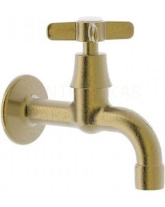 TRES CLASIC RETRO Wall faucet, Antique brass, cooper