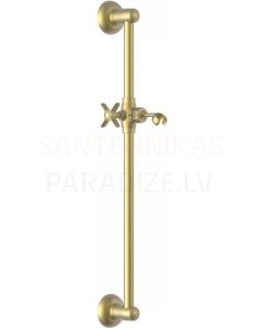 TRES RETRO adjustable shower stand, Antique brass, COOPER matt