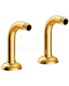 TRES CLASIC RETRO Shower / bath angle adapter 90 degrees, Gold